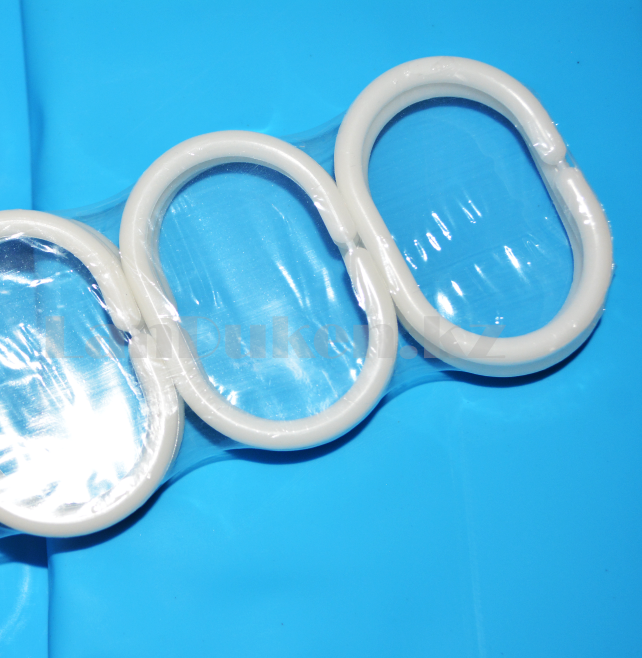 Водонепроницаемая тканевая шторка для ванной HangJie голубая 180*180 см 888 - фото 3 - id-p66982102