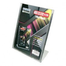 Указатель настольный, вертикальный, 210x297мм, форма L, прозрачный