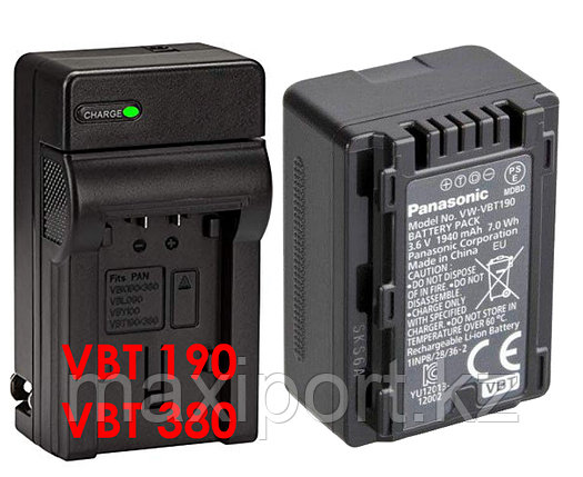 Зарядка panasonic VW-VBT190 VBT-380, фото 2