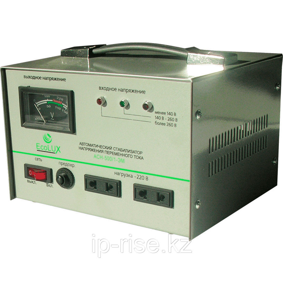 Стабилизатор ECOLUX 1ф 500 W