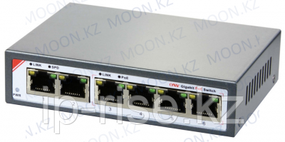 Коммутатор PoE GbE 4-портовый ONV POE33064P  4 порта 10/100/1000Mbps PoE