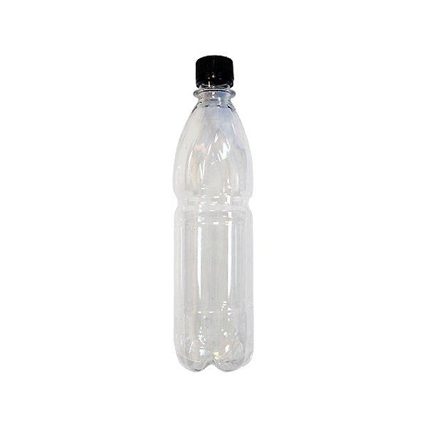 ПЭТ бутылка, прозрачн., 0,5 л, h 239 мм, d 64,4 мм, с крышкой, 100 шт - фото 1 - id-p66840104