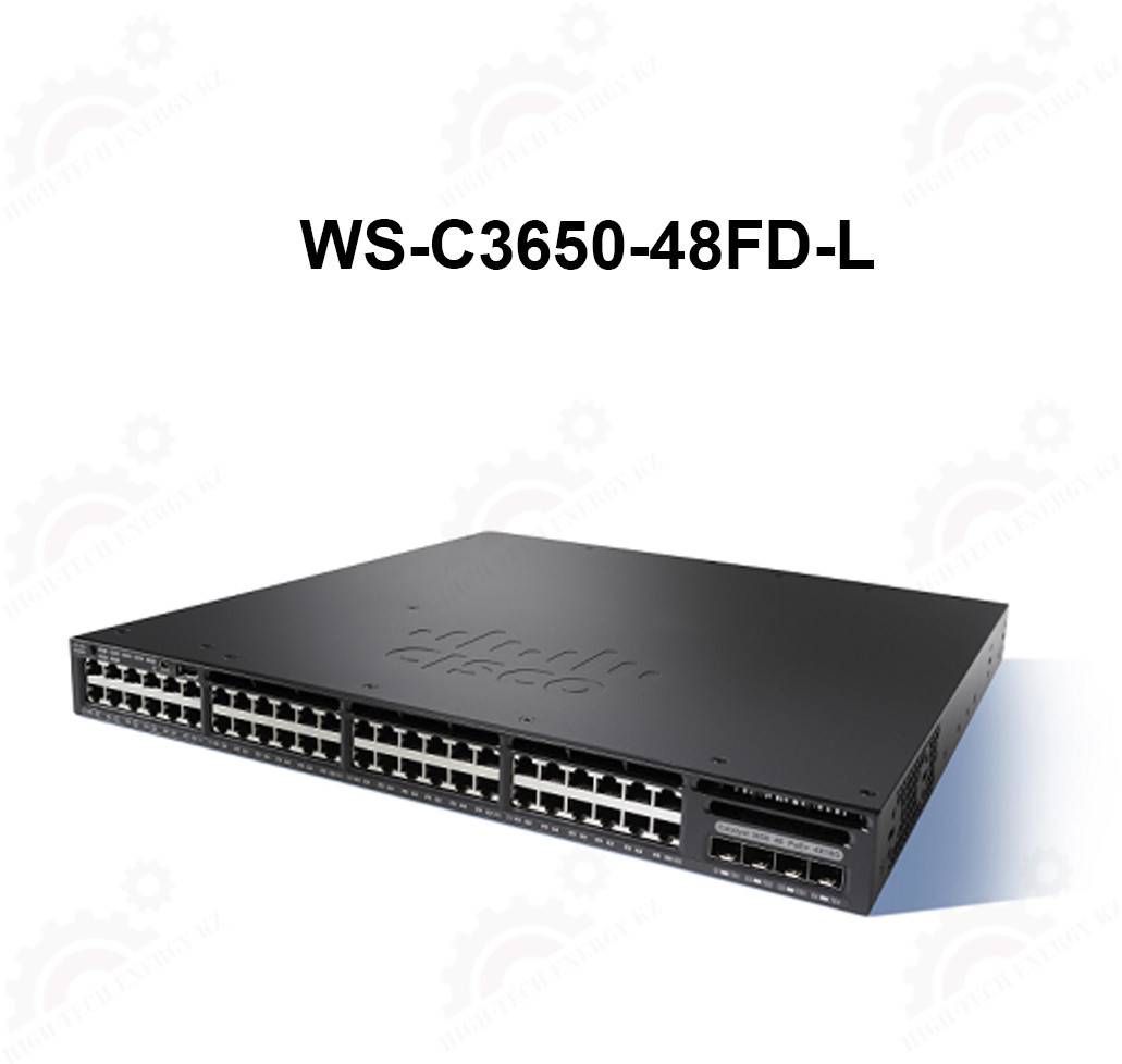 Cisco Catalyst 3650 48 Port Full PoE 2x10G Uplink LAN Base