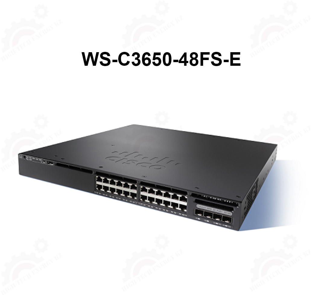 Cisco Catalyst 3650 48 Port Full PoE 4x1G Uplink IP Services