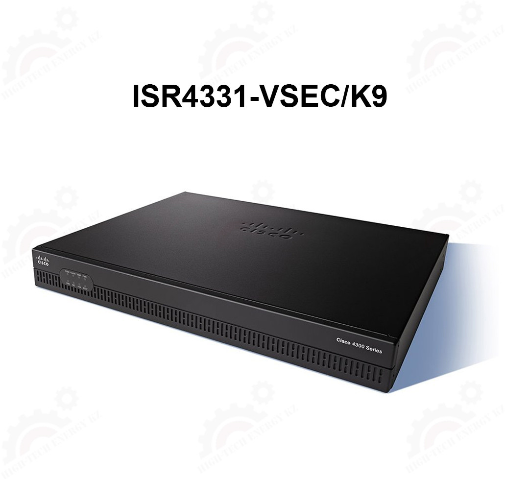 Cisco ISR 4331 Bundle with UC & Sec Lic, PVDM4-32, CUBE-10 - фото 1 - id-p67032158