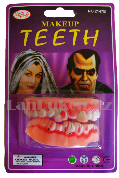 Накладные зубы Франкенштейна Make up teeth - фото 1 - id-p67031830