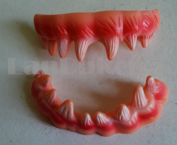 Накладные зубы оборотня Make up teeth - фото 5 - id-p67031819