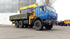 Автомобиль камаз 43118 с крано-манипуляторной установкой SOOSAN SCS746L