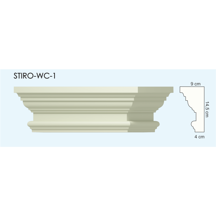 Верх окон STIRO-WC-01