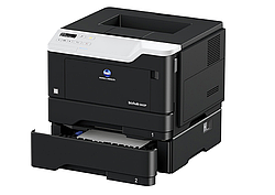 Монохромный черно-белый принтер Konica Minolta Bizhub 3602p. Копир — принтер —сканер формата А4.
