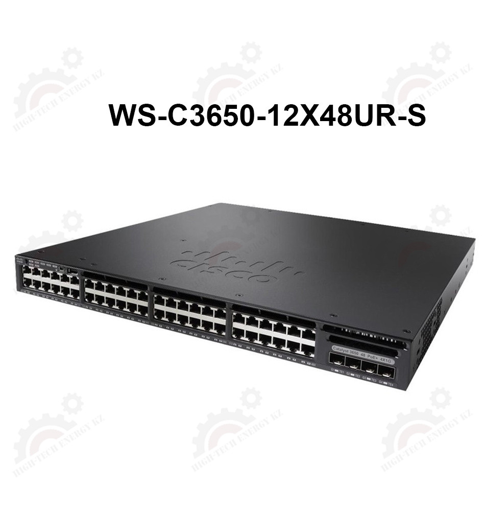 Cisco Catalyst 3650 48 Port mGig, 8x10G Uplink, IP Base - фото 1 - id-p67032416