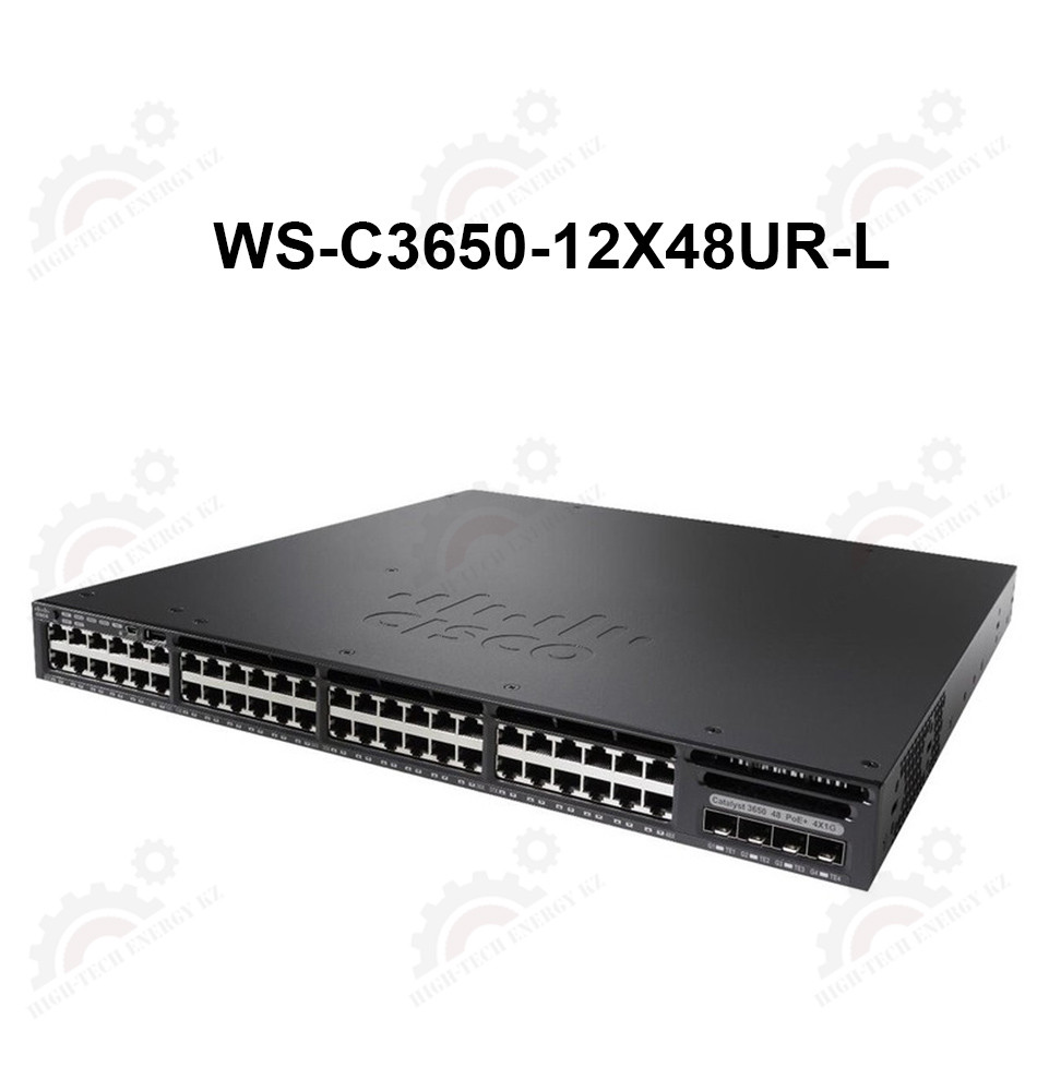 Cisco Catalyst 3650 48 Port mGig, 8x10G Uplink, LAN Base - фото 1 - id-p67032417