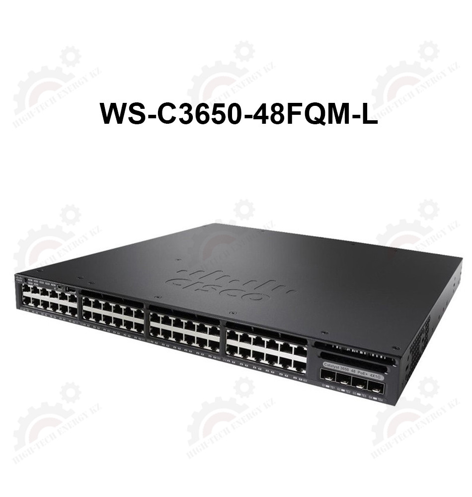 Cisco Catalyst 3650 48Port Mini, 4x10G Uplink, LAN Base - фото 1 - id-p67032418