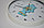 Настенные часы  большие белый корпус с принтом Казахстан (29.8 см диаметр), фото 7