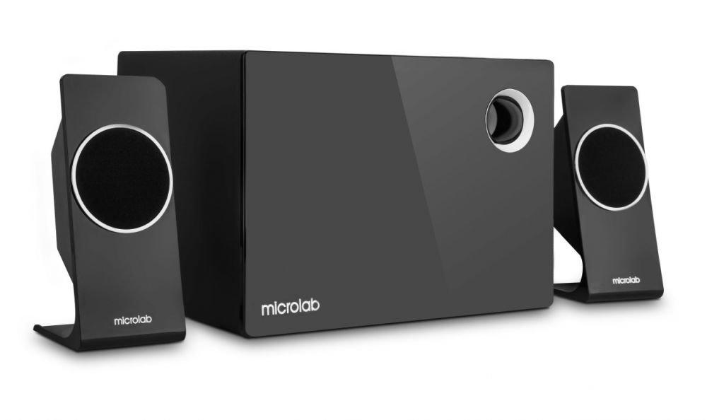 Колонки Microlab M-660 (2.1) - Black, 54Вт(15x2+24) RMS, 40Hz-20kHz, 80dB - фото 1 - id-p67062341