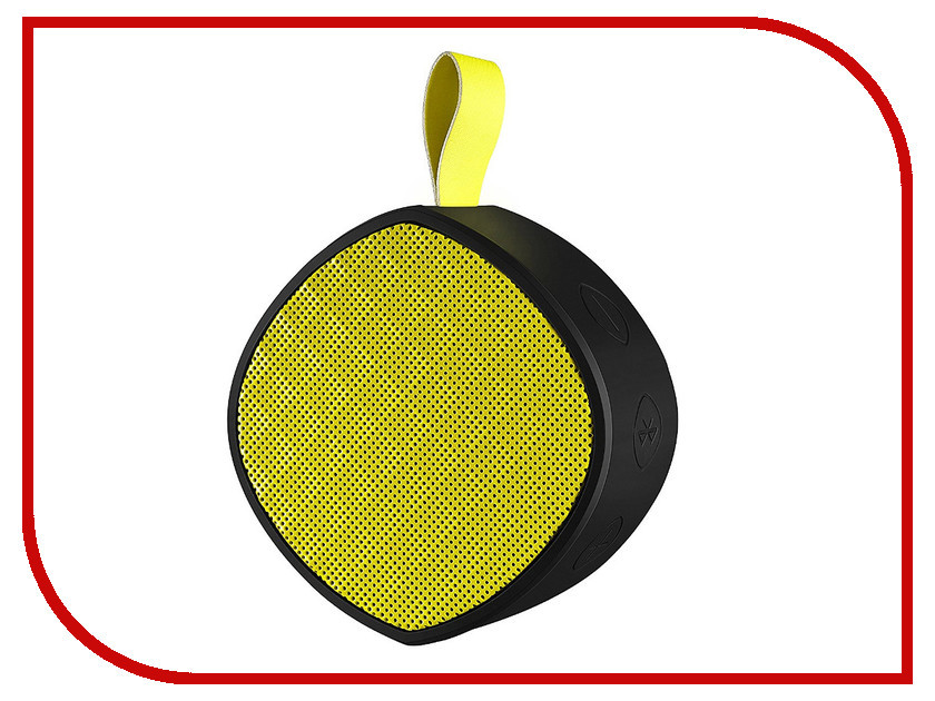 Колонки Rapoo A200 (1.0) - Black/Yellow, 4Вт RMS, 85 дБ, Bluetooth4.1, MiniJack