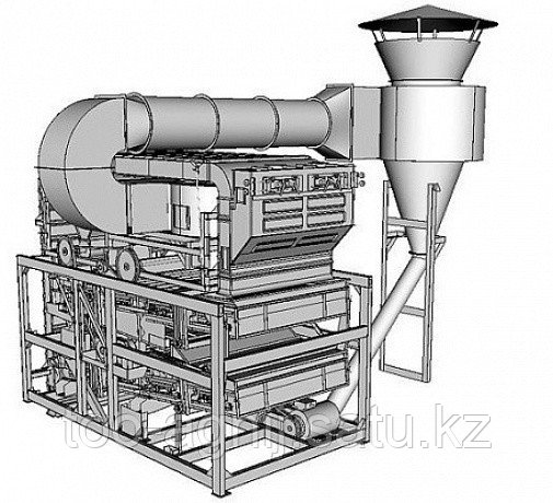 Зерноочистительная машина ЗМ-60ФН (очистка решет щетками) - фото 1 - id-p67063097