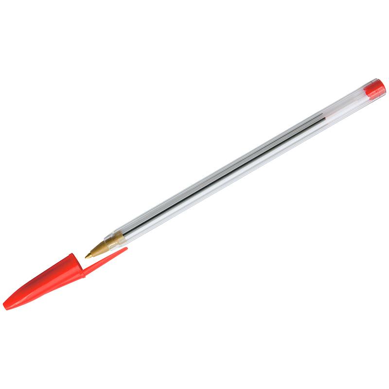 Ручка шариковая OfficeSpace красная, 0,7мм - фото 1 - id-p67063401