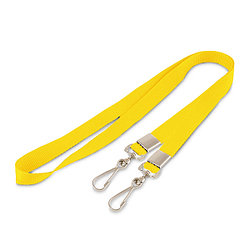 Однотонные ленты для бейджей