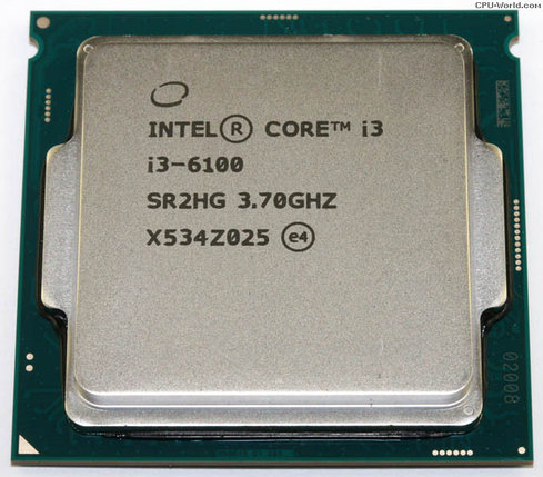 CPU Intel Core i3-6100, 3.7GHz, фото 2