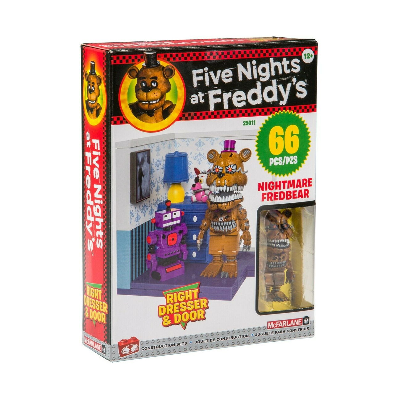 Five Nights at Freddy's Конструктор "Правый комод и дверь" 66 детали