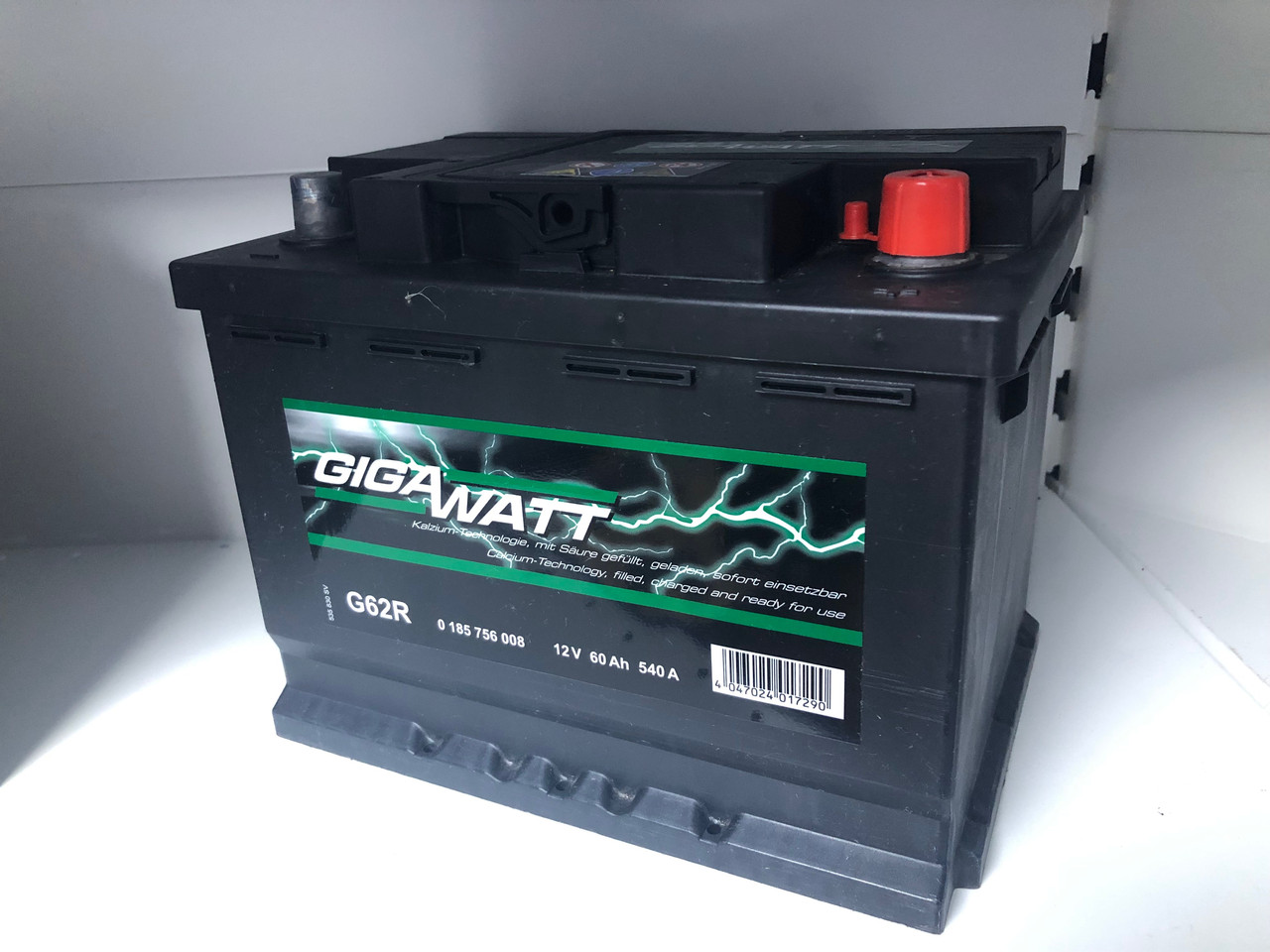 Аккумулятор для автомобиля GIGAWATT 60 Ah 560 408 054