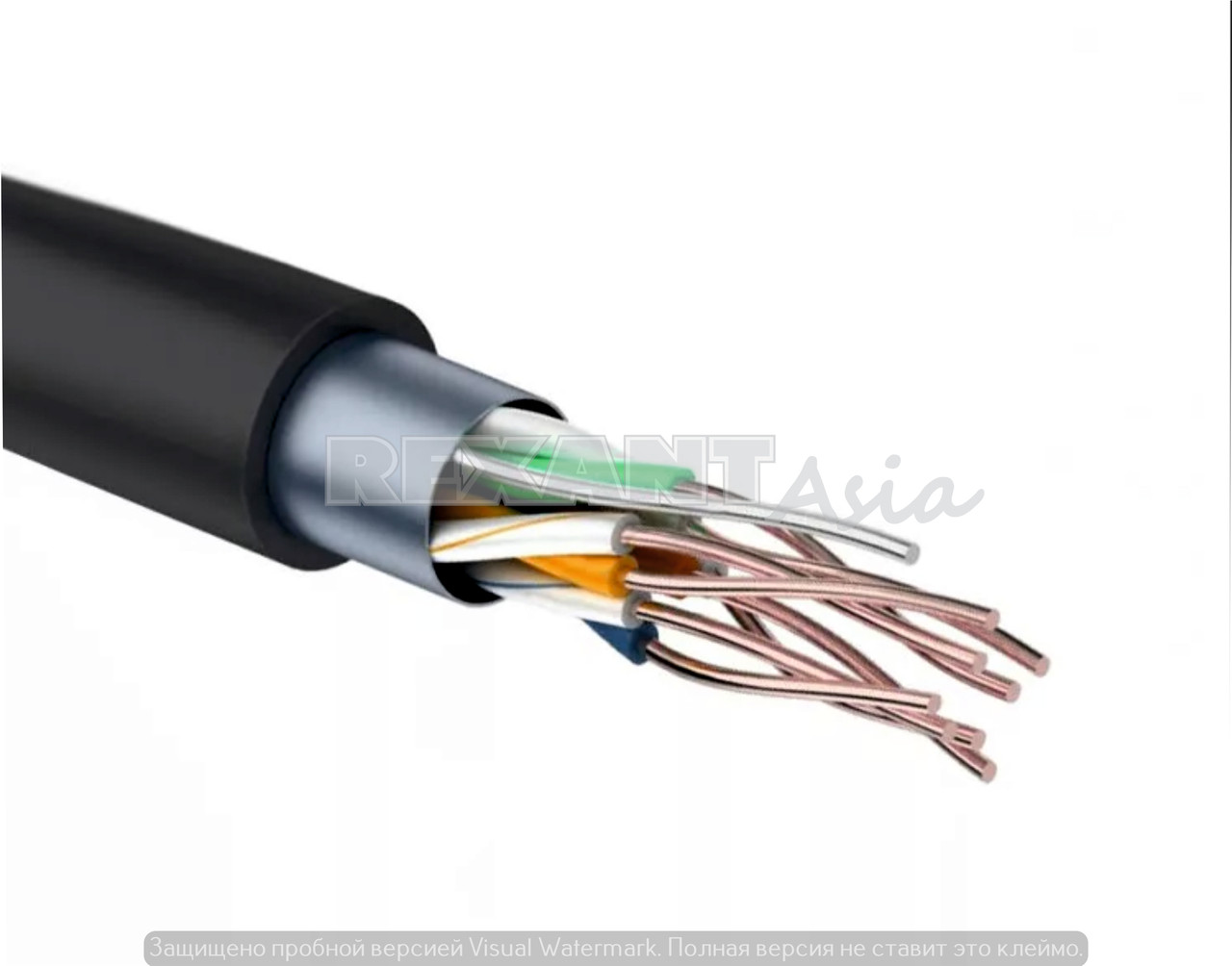 Кабель FTP 4PR 24AWG, CAT5e наружный (OUTDOOR) (бухта 305 м) PROconnect (01-0154)
