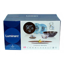 Столовый сервиз Luminarc Tamako Brown (19 предметов), фото 3