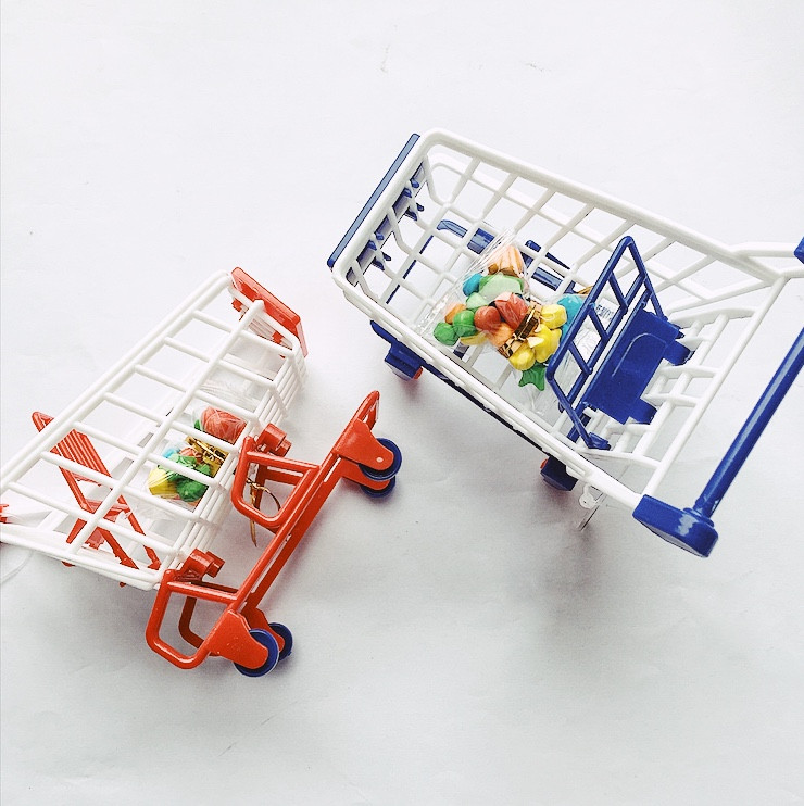 Игрушка с конфетами Тележка для покупок 10 гр Shopping Cart (6 шт-упак)