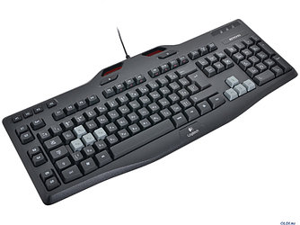 Клавиатура Logitech G105, Gaming, Black, USB