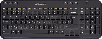 Клавиатура Logitech K360, Wireless, Black, USB, 2 х АА