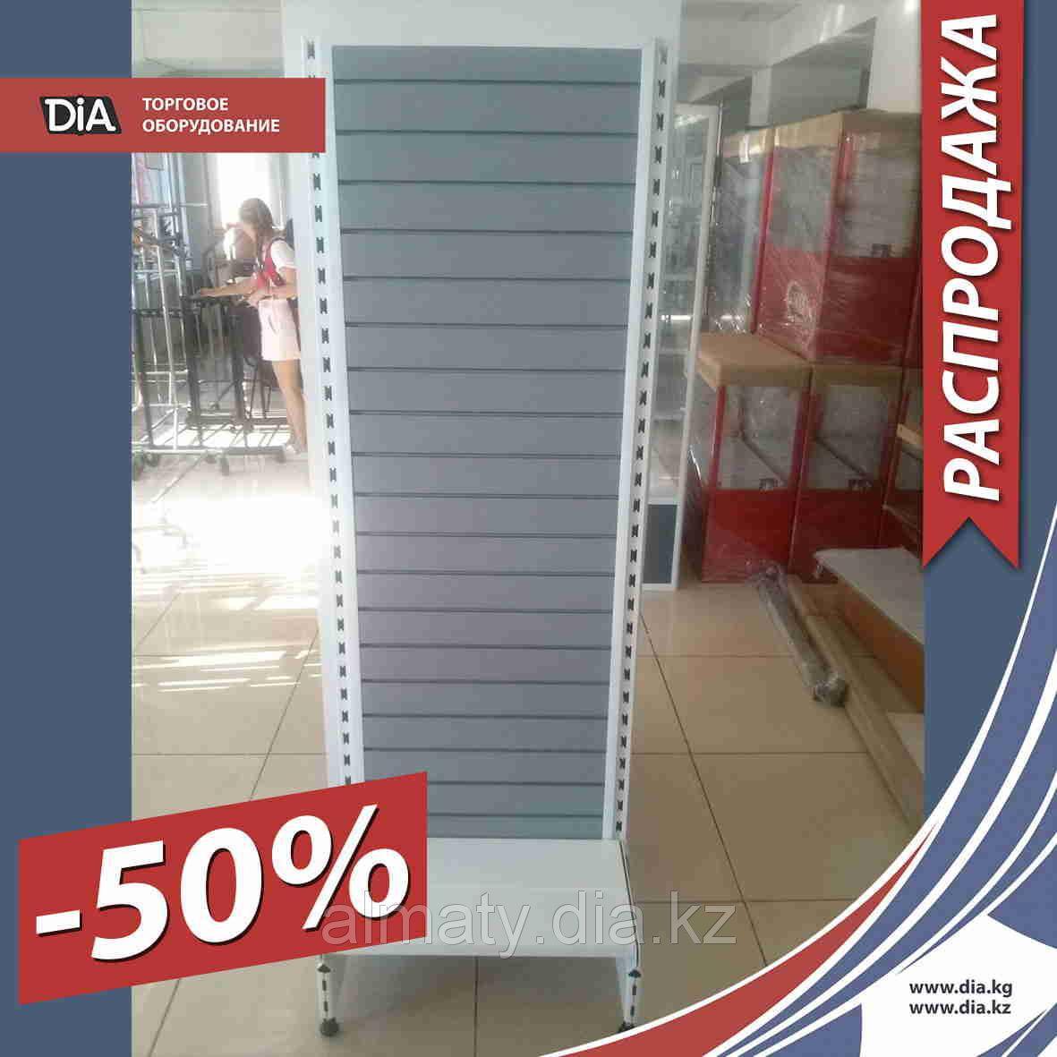 (Продано) 440 Комплект 01 02 2017 Алматы Розница СП Стеллаж с пластиковой ЭП серого цвета