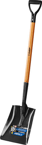 Совковая лопата, тип ЛСП, ЗУБР Профи-10 320х250х1200мм, полотно 1.7мм, закалено, фото 2