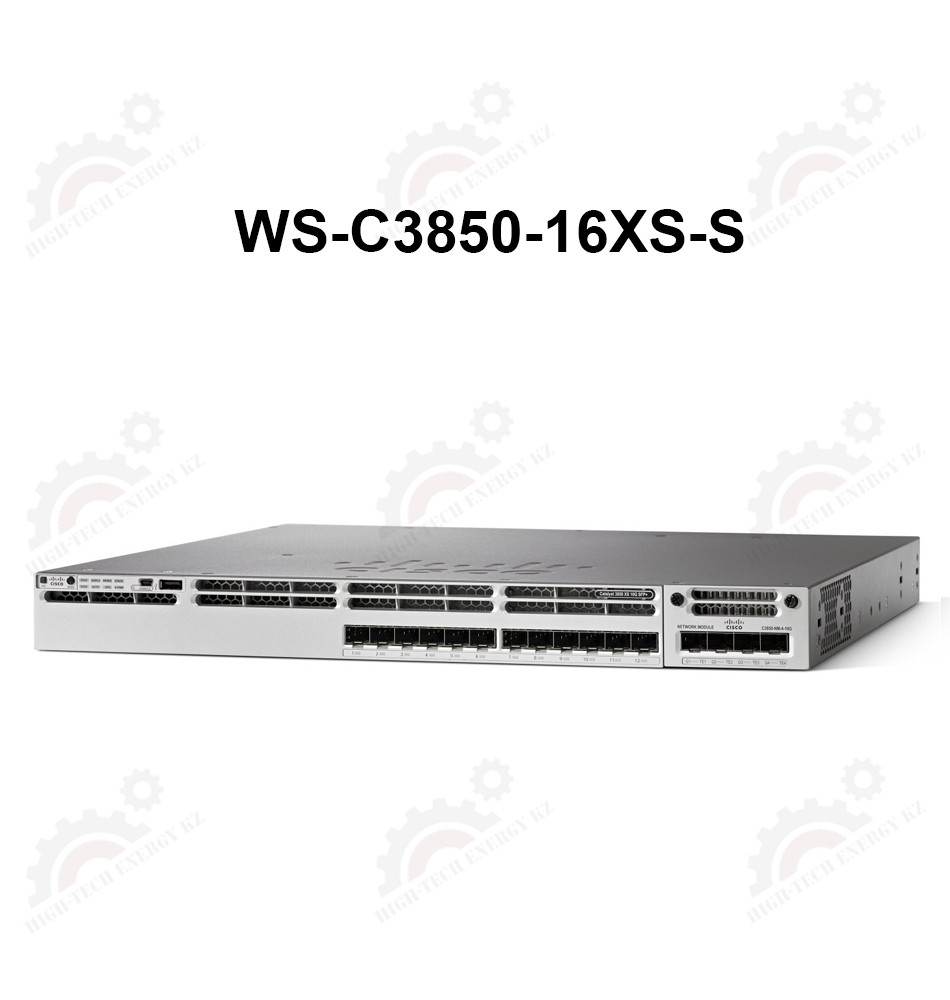 Cisco Catalyst 3850 16 Port 10G Fiber Switch IP Base - фото 1 - id-p67032443