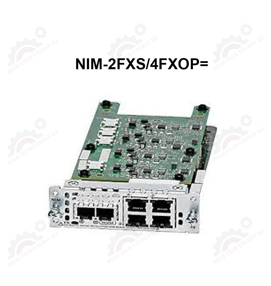 2-Port FXS / FXS-E / DID and 4-Port FXO Network Interface Module