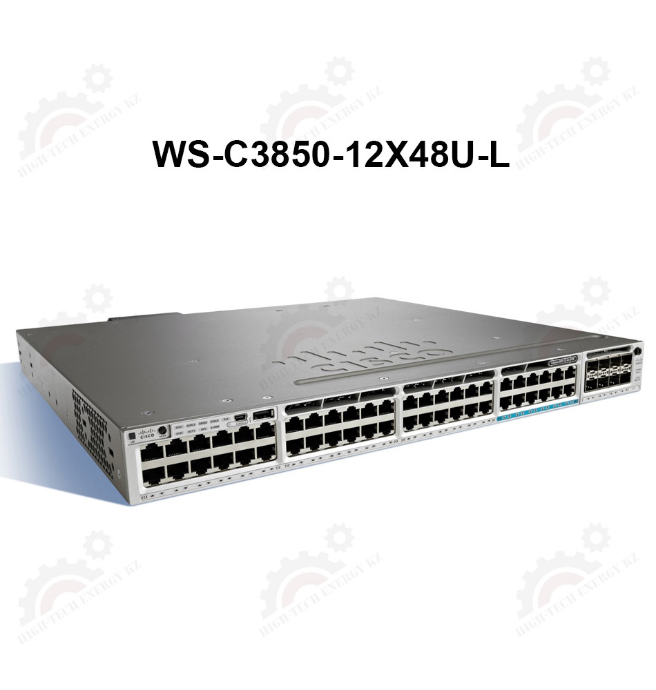 Cisco Catalyst 3850 48 Port (12 mGig+36 Gig) UPoE LAN Base - фото 1 - id-p67032462