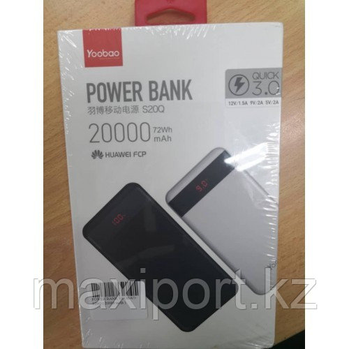 Power Bank Yoobao s20Q 20000mAh - фото 2 - id-p67104919