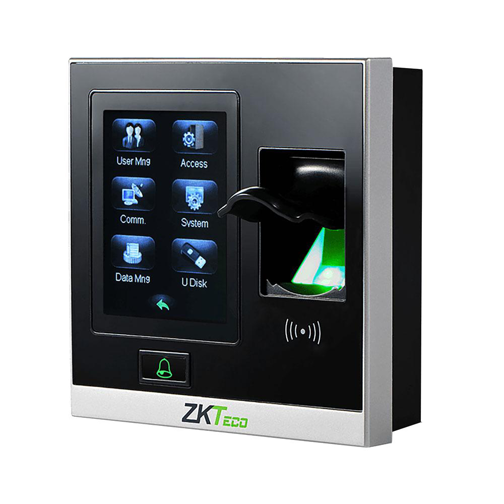 Биометрический терминал СКУД и учет рабочего времени ZKTeco SF400 (ZLM60) (палец, карта, пароль)