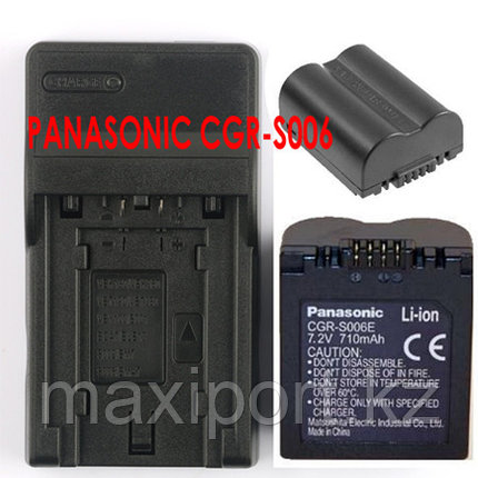 Зарядка panasonic cgr-s006, фото 2