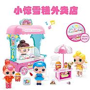 121 Ice Cream Cart  Лавка мороженного 2 куклы 34*26см, фото 4