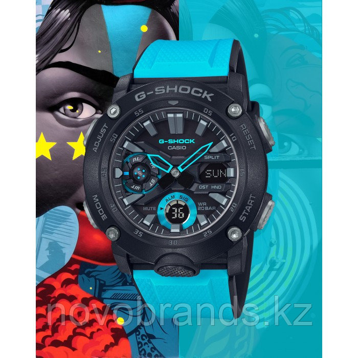 Часы Casio G-Shock GA-2000-1A2DR - фото 2 - id-p67129801