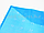 Папка конверт на кнопке А3 пластиковая 42*30 см (голубая), фото 2