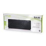 Delux DLK-02UB Клавиатура проводная USB, фото 3