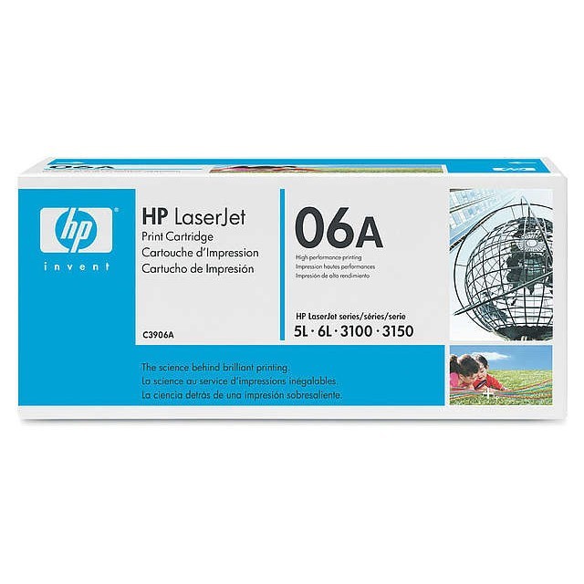 Картридж HP C3906A ORIGINAL для HP 5L/6L/3100/3150 - фото 1 - id-p248970