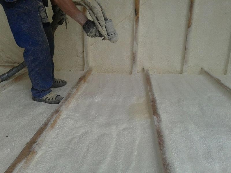 Утепление пола ППУ в частном доме