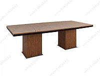 Переговорный стол на деревянных опорах 7091, фото 1