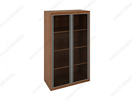 Средний шкаф со стеклянными  дверьми 7060