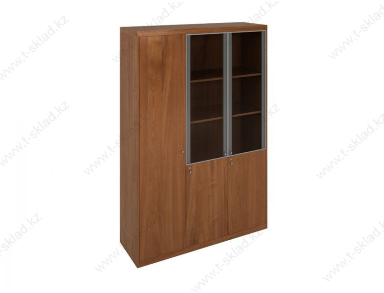 Высокий комбинированный шкаф + узкий глухой гардероб 7074, фото 1