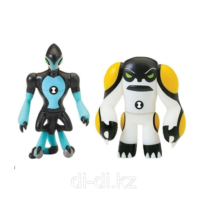 Ben 10 Набор из 2 разборных фигурок и ключа (Молния и Ядро)