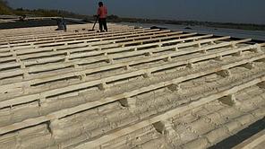 Утепление кровли склада ППУ 6